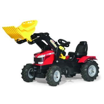 MF 8650 Tractor with Frontloader with Pneumatic Tyres