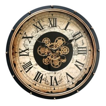 Gear Clock - L10 x W60 x H60 cm