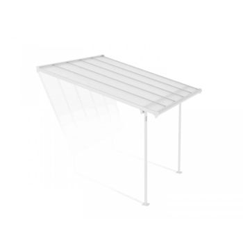 Patio Cover Sierra 3 x 3.05 Clear - Polycarbonate - L314 x W299 x H305 cm - White