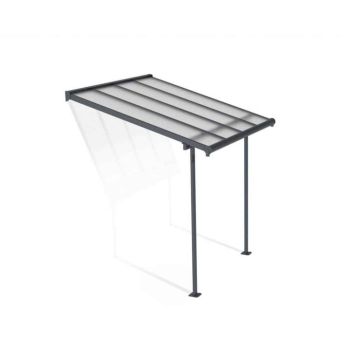 Patio Cover Sierra 2.3X2.3 Clear - Polycarbonate - L224.5 x W224 x H300 - Grey