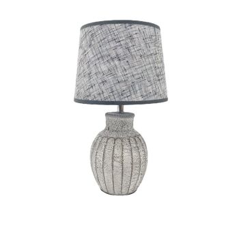 Shade Table Lamp - L15 x W15 x H44 cm - Grey