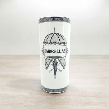 18 Inch Round Victorian Style Umbrella Stand - Vase - L20 x W20 x H46 cm