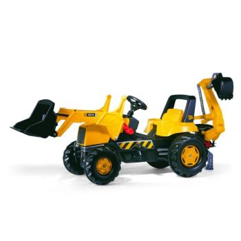 JCB Tractor with Frontloader and Rear Excavator