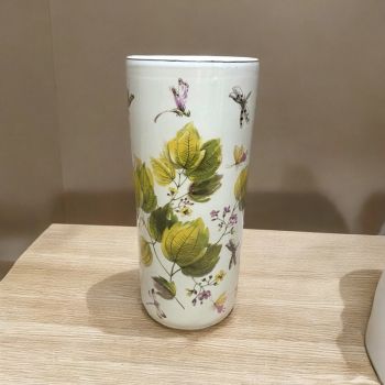 18 Inch Round Floral Umbrella Stand - Vase - L20 x W20 x H46 cm