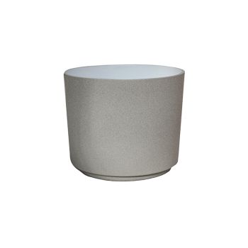 Leon Planter - Ceramic - L32 x W32 x H27 cm - Cement