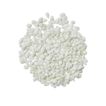 Classic 20 mm Bulk Bag 850 kg Premium Chippings - 10-20 mm White Dolomite Spar - L100 x W100 x H80 cm
