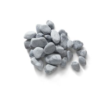 Luna Bulk Bag 850 kg - 30-60 mm Silver/Grey Premium Pebbles - L100 x W100 x H80 cm