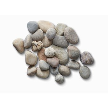 Beachcomb Grey Bulk Bag 850 kg - 30-50 mm Premium Cobbles - L100 x W100 x H80 cm