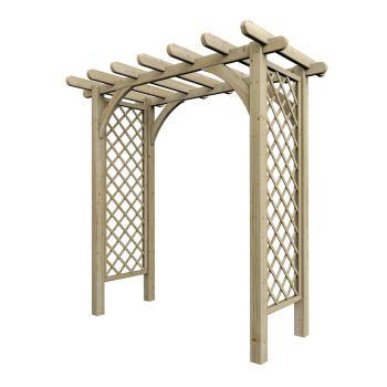 Cheltenham Grand Arch - Timber - L129.5 x W220 x H227 cm - Pressure-treated