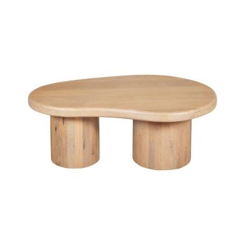 Austin Coffee Table - Solid Wood - L58 x W92 x H35 cm - Brown