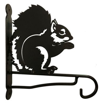 Squirrel Feature Bracket - Steel - W30.5 x H33 cm - Black