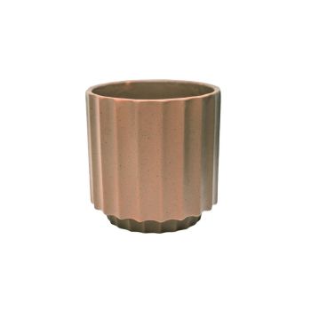 Bourton Clay Scalloped Planter - L18 x W18 x H18 cm