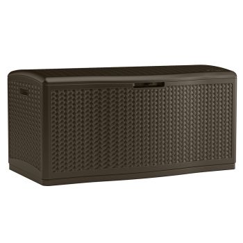 469L Minnesota Storage Box - Resin - L74 x W134 x H66 cm - Java Brown