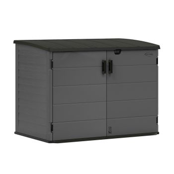 Moda Stow-Away Large Store - Resin - L112 x W179 x H132 cm - Peppercorn Grey