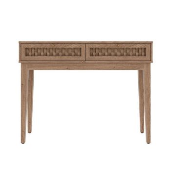 Bordeaux Dressing Table - MDF - L32.1 x W110.2 x H84.8 cm - Oak