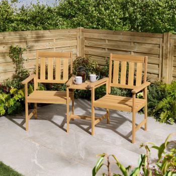 Brighton Companion Seat - Timber - L68 x W162 x H97 cm - Stain/Oil