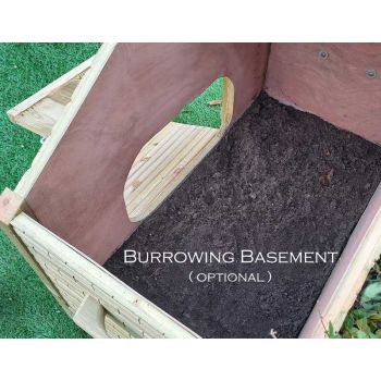 Optional Burrowing Basement for Tortoise Cottage