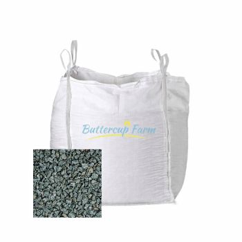 Green Decorative Chippings Stone - Premium Aggregate Bulk Bag - 850 Kilos