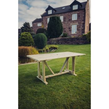 Clover Table - L179.5 x W92 x H78 cm - Partially Assembled