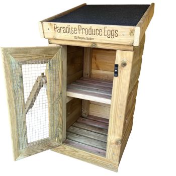 Roadside Selling Stand (with Door) - Pressure Treated Wood - L45 x W50 x H80 cm