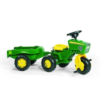 John Deere Trio Trac with Electronic Steering Wheel & Trailer