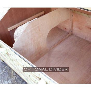 Optional Dividing Wall for Tortoise House