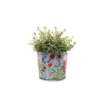 Iona Buchanan Meadow Fabric Eco 9L Pots - L34 x W34 x H23 cm - Lilac