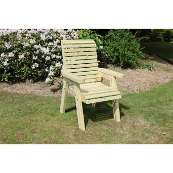 Single Chair - Wood - L69 x W69 x H105 cm