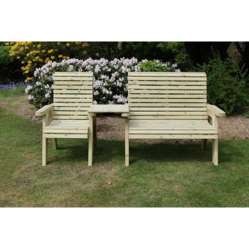 Ergo Trio Set Straight Tray - Timber - L75 x W220 x H105 cm