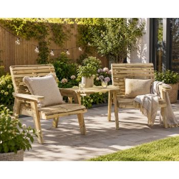 Ergo Grand Companion Set Angled Tray - L120 x W250 x H104 cm - Fully Assembled