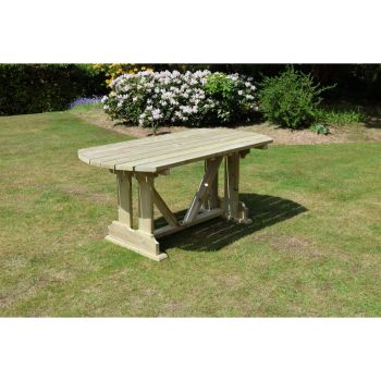 Ergo 6 Seater Dining Table - L179.5 x W90 x H78 cm - Minimal Assembly Required