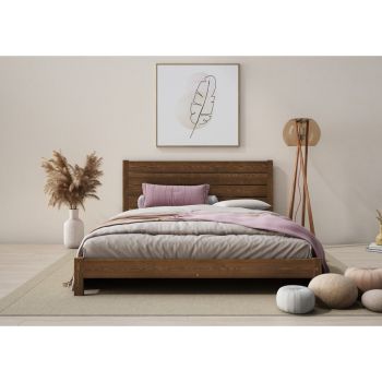Shibui Bed Frame 3 Feet - Wood - L197 x W98 x H90 cm - Palisander