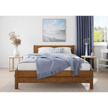 Alva Bed Frame 5 Feet - Wood - L207 x W161 x H90 cm - Umbra