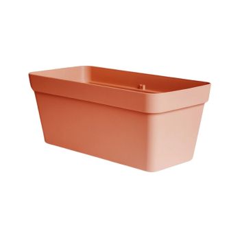 Cleo Rectangle Flower Box - L27.5 x W59 x H24.6 cm - Terracotta