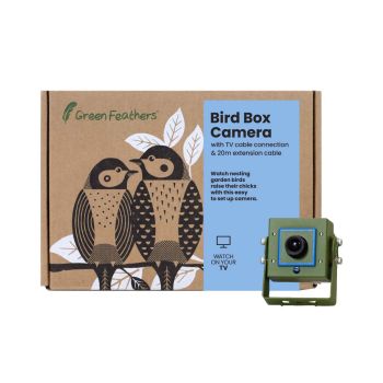 Bird Box Camera with Night Vision & 20m Cable - L18.8 x W13.5 x H12.7 cm