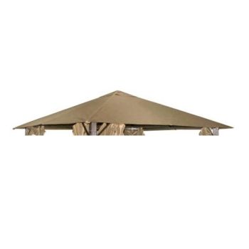 Replacement Canopy for Venice Gazebo - Mocha