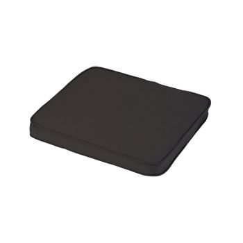 Seat Pads Outdoor Garden Furniture Cushion - L40 x W40 x H4 cm - Black