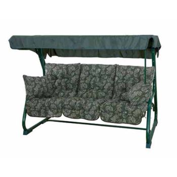 Glendale 3 Seater Hammock - Aspen Leaf - L154 x W113 x H192 cm - Green