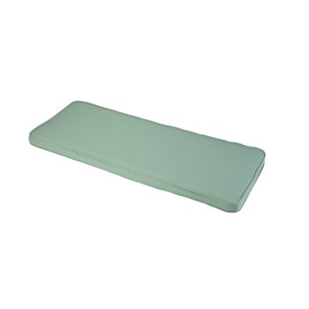 Misty Jade 3 Seater Bench Outdoor Garden Furniture Cushion - L141 x W48 x H4 cm