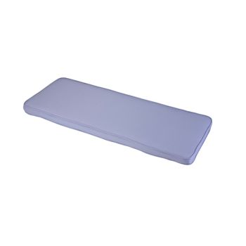 Heather 2 Seater Bench Outdoor Garden Furniture Cushion - L116 x W48 x H4 cm - Purple