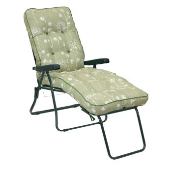 Deluxe Lounger Renaissance - L118 x W58 x H99 cm - Sage