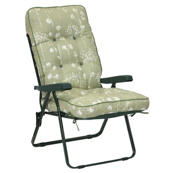 Deluxe Recliner Renaissance - L58 x W58 x H99 cm - Sage