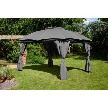 Rio Gazebo - L365 x W300 x H260 cm - Grey