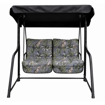 Tropical Vienna 2 Seater Hammock - L140 x W104 x H153 cm - Grey
