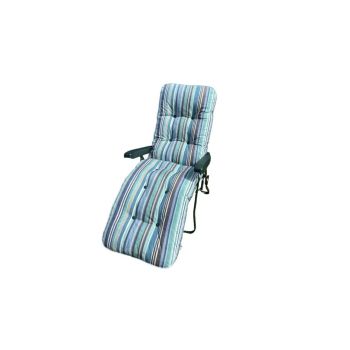 Sandbanks Deluxe Recliner - L58 x W73 x H99 cm - Blue