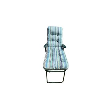 Sandbanks Deluxe Lounger - L58 x W118 x H99 cm - Blue