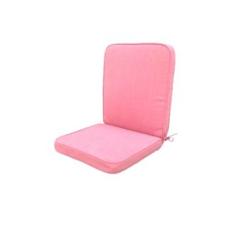 Powder Luxury Low Recliner Cushion - L96 x W42 x D5 cm - Pink
