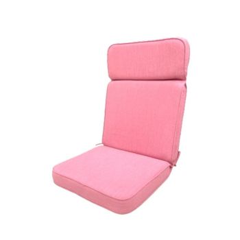 Powder Luxury High Recliner Cushion - L116 x W49 x D5 cm - Pink