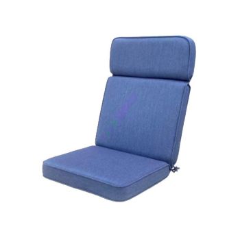 Navy Luxury High Recliner Cushion - L116 x W49 x D5 cm