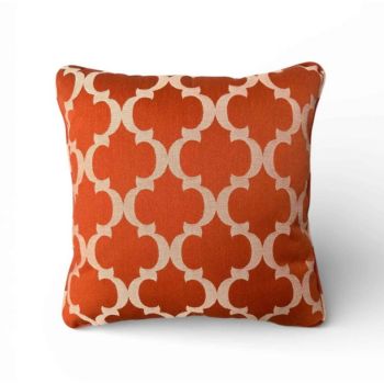Outdoor Scatter Cushion - L45 x W45 cm - Aztec Orange